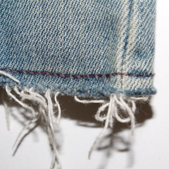 PacSun "Stacked Skinny" Distressed Frayed-Hem Jeans - Picture 9 of 16